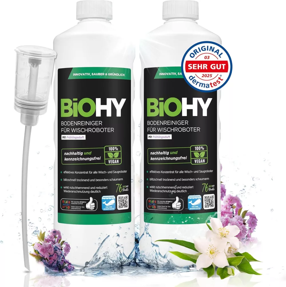 BiOHY Nettoyant Station Robot Laveur : le concentré écolo qui change tout