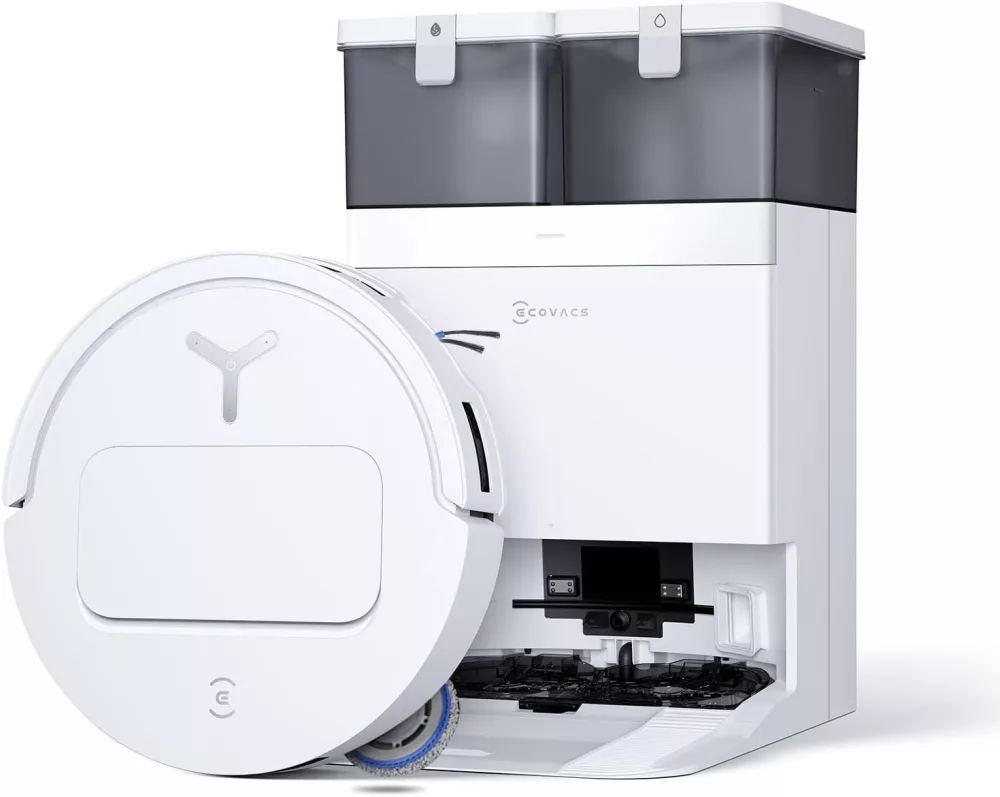 Ecovacs Deebot T50 Pro Omni Gen3 et sa station OMNI