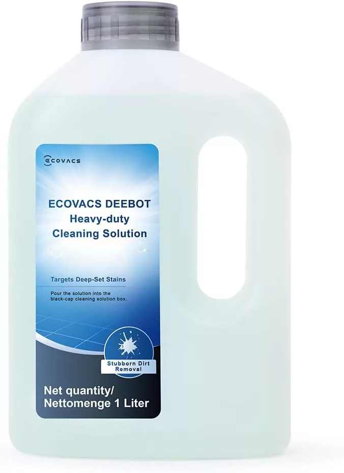 Solution de nettoyage extra intensive Ecovacs 1L pour Deebot X11 et X12