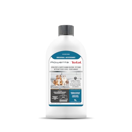 Rowenta Nettoyant Tissus & Taches Animaux XD5320F0 1 L – solution concentrée puissante