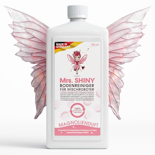 Mrs. SHINY Nettoyant Robot 750 ml – solution non moussante pour robot laveur