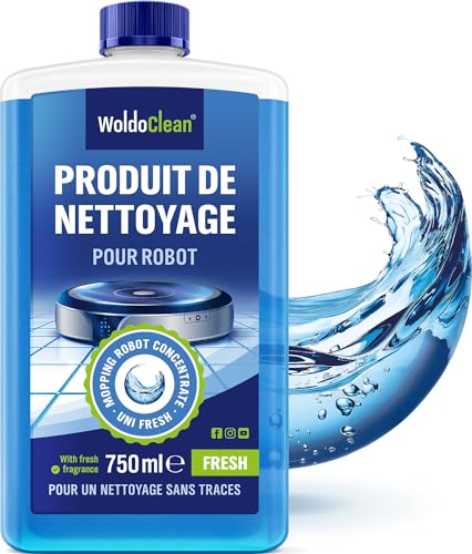WoldoClean Nettoyant Multi‑Sols 750 ml – formule non moussante compatible robots