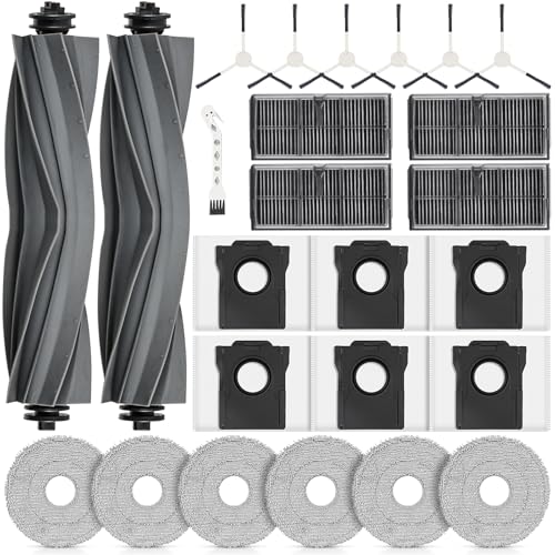 Kit accessoires robot laveur Dreame complet – brosses, filtres, mop pads, sacs (ASIN B0DZBP81NQ)