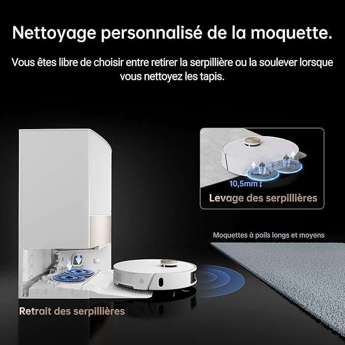 dreame L20 Ultra Robot Aspirateur Laveur