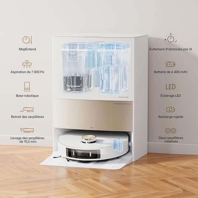 dreame L20 Ultra Robot Aspirateur Laveur 