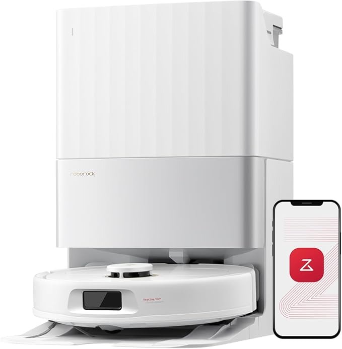 roborock Qrevo S5V Aspirateur Robot Laveur avec Station, 12000 Pa-11