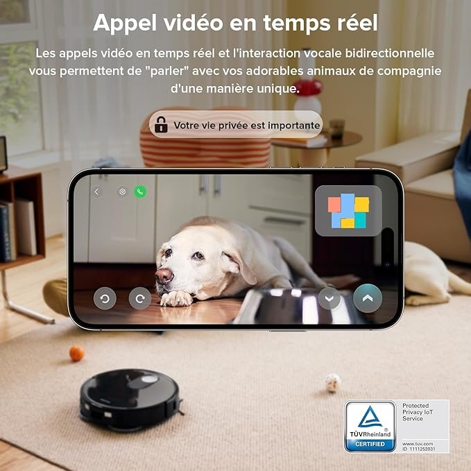 roborock Qrevo Slim Aspirateur Robot Laveur