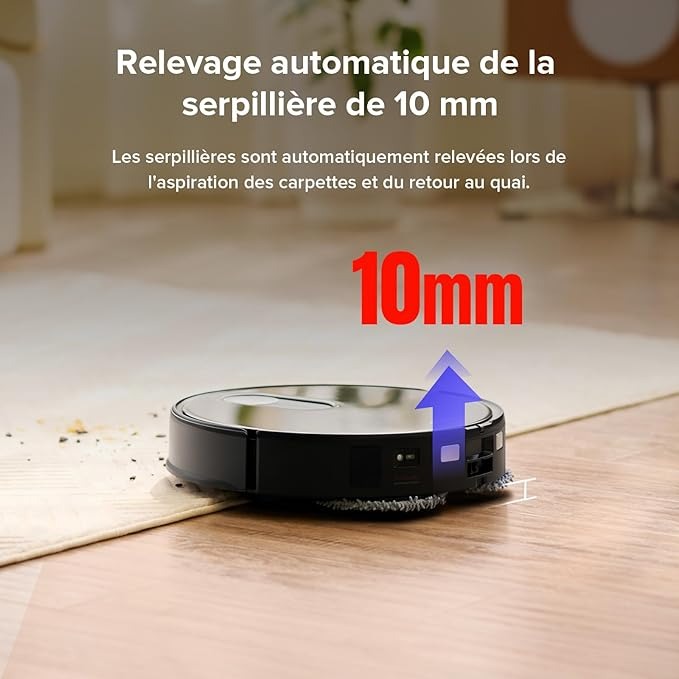 roborock Qrevo Slim Aspirateur Robot Laveur