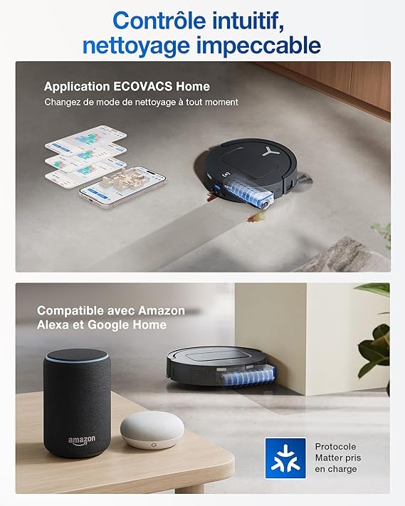 L'application ECOVACS Home : un centre de contrôle complet