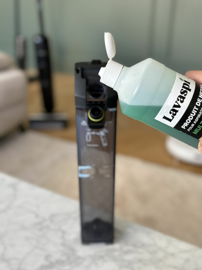Lavaspi testé avec mon Tineco