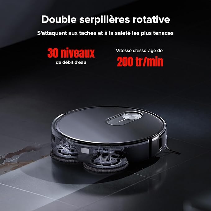 roborock Qrevo Slim Aspirateur Robot Laveur