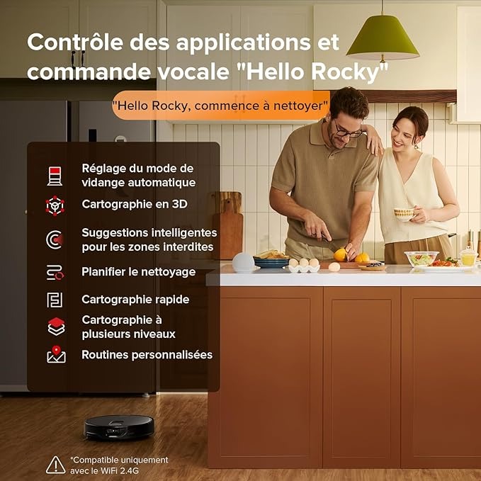 roborock Qrevo Slim Aspirateur Robot Laveur