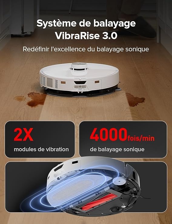 roborock S8 MaxV Ultra Aspirateur Robot
