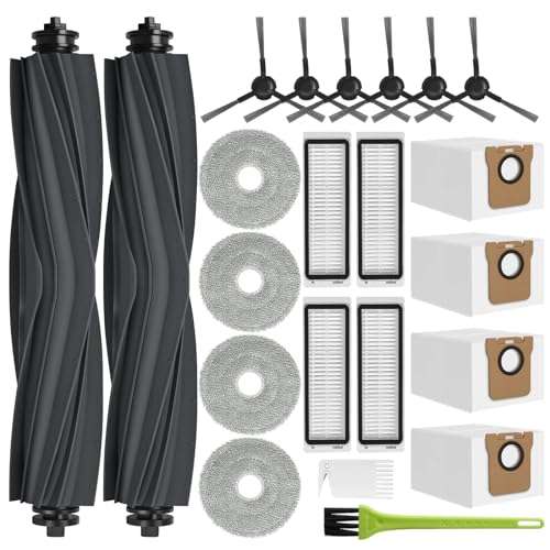 Kit 20 Accessoires Dreame L20 Ultra : Brosses, Filtres HEPA, Sacs et Serpillières Compatibles